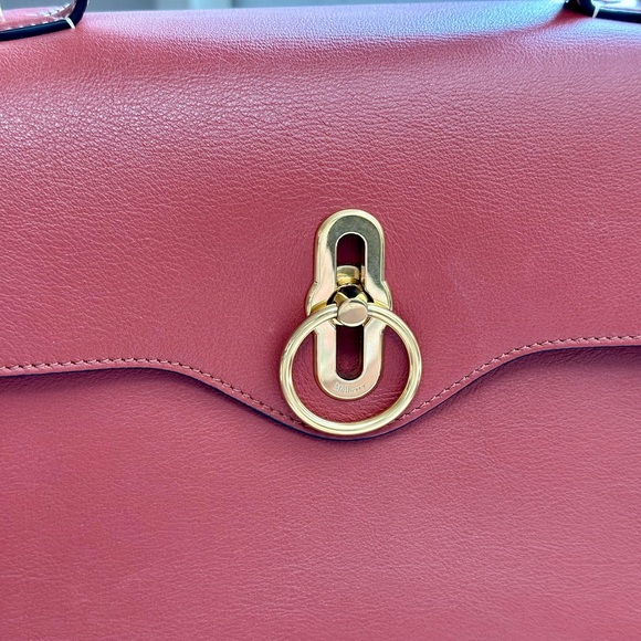 Mulberry small Seaton RUST silky calf - Picture 5 of 13